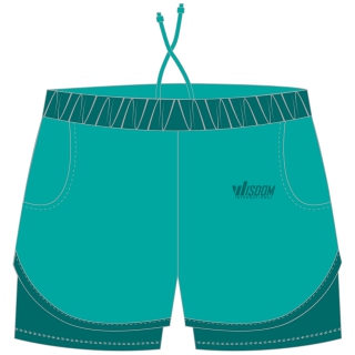 Womens Gym Short 2 Layer